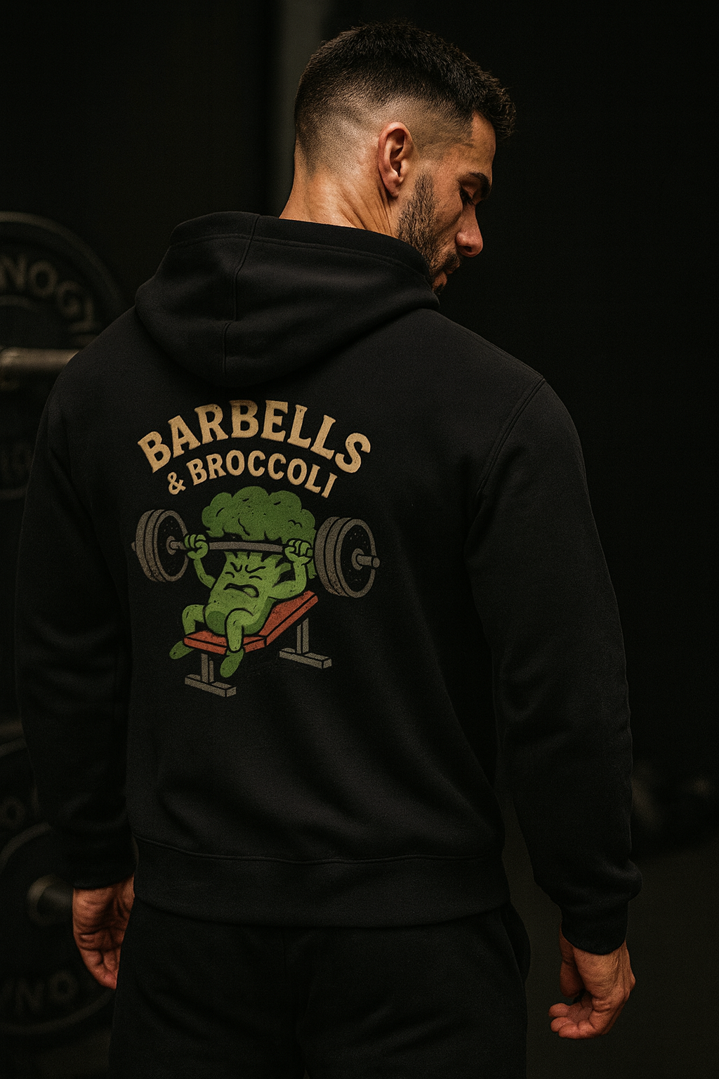 Unisex Barbells & BroccoliChampion Hoodie