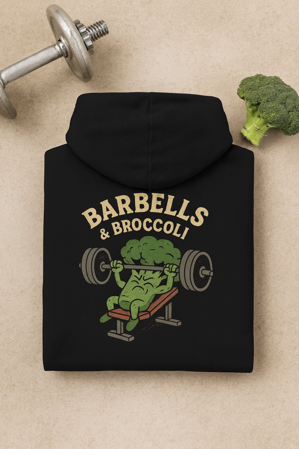 Unisex Barbells & BroccoliChampion Hoodie